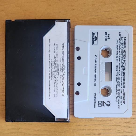Breakin', Beat Street, Beat Street Vol 2 - 1980s Cassette Tapes (Lot of 3)  - Picture 4 of 8